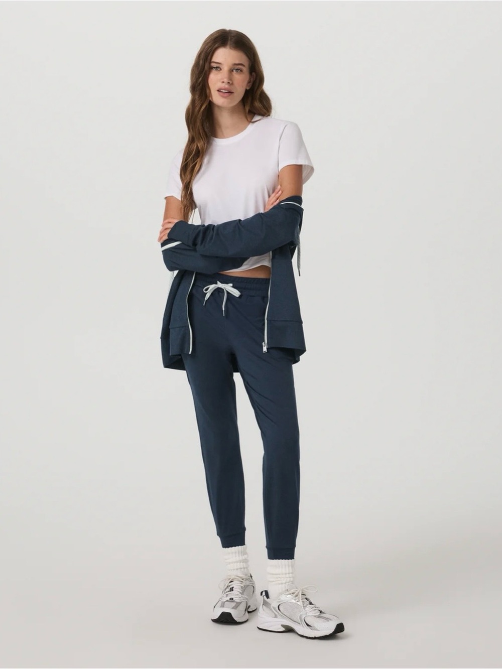 Vuori Navy Drawstring Jogger Pants
